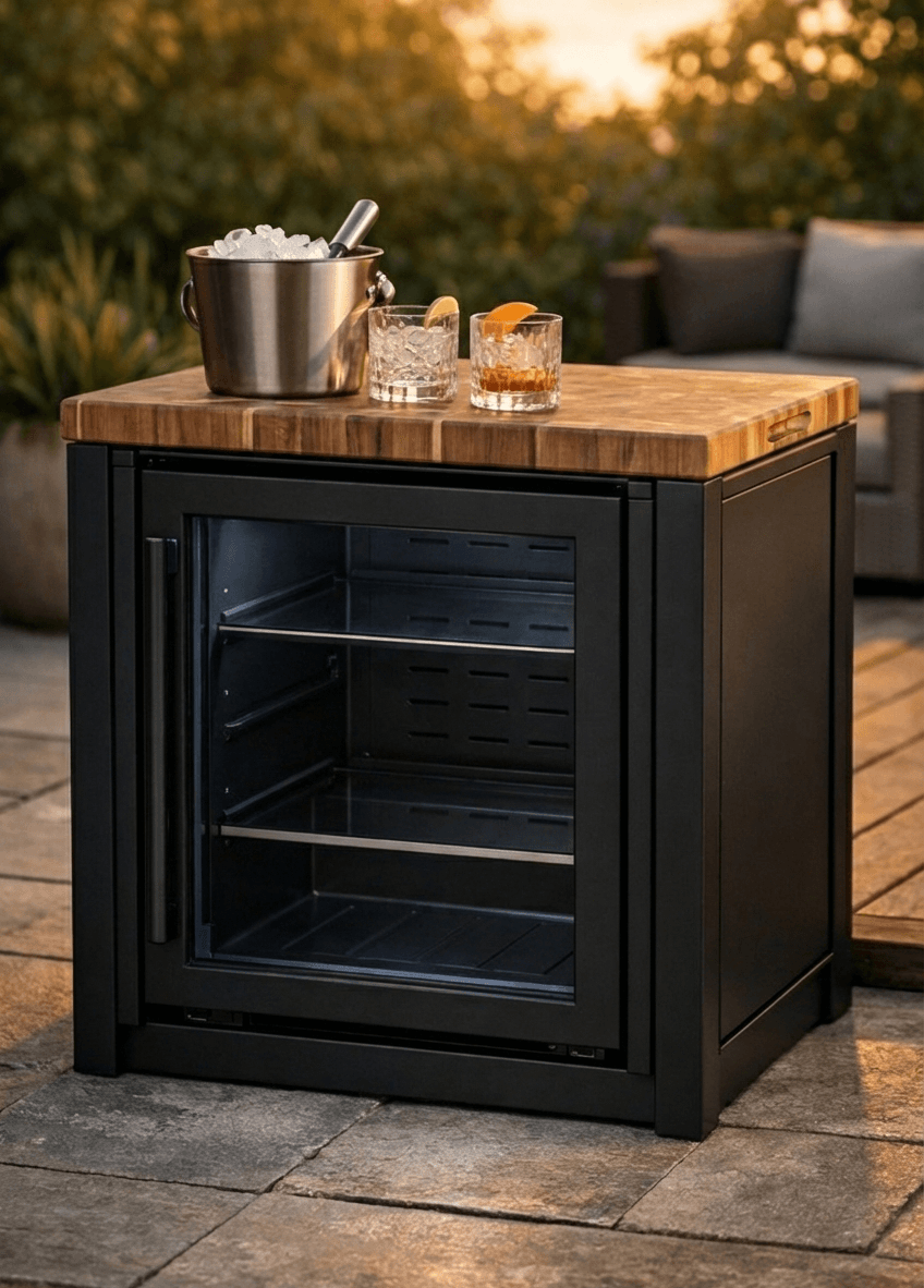 vago dış mekan bahçe mutfagı ocak modülü