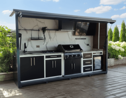 dış mekan mutfak üreticisi vago atölye üretimi modüler bahçe mutfağı