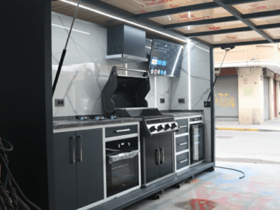 Dış mekan mutfak Bahçe mutfağı Dış mekan bahçe mutfağı Bahçe mutfak modelleri Modern bahçe mutfağı