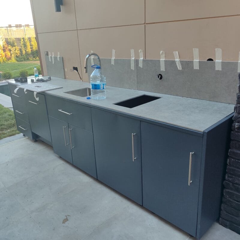 dış mekan açık sistem mutfak projesi proje 2