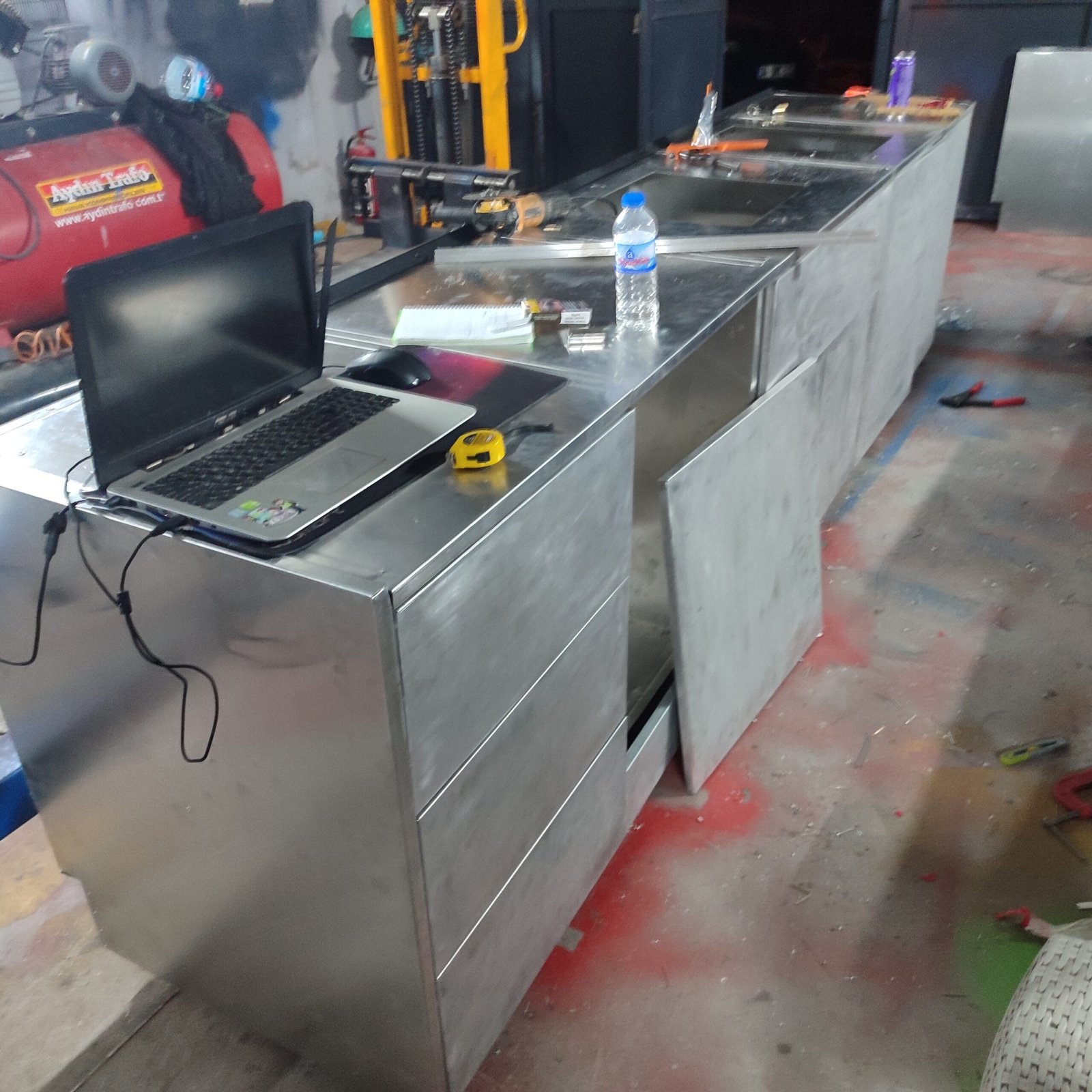 Dış mekan aluminyum bahçe mutfak 4 metre