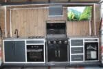 Vago Fason 360 BBQ — Napoleon Barbekü, 4 Göz Ocak ve Ankastre Fırınlı Kapalı Sistem Dış Mekan Bahçe Mutfağı - Görsel 6