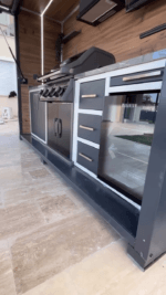 Vago Fason 300 BBQ — Napoleon Barbekülü Kapalı Sistem Dış Mekan Bahçe Mutfağı - Görsel 12