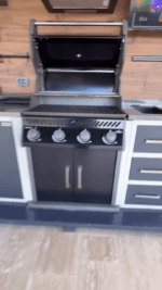 Vago Fason 300 BBQ — Napoleon Barbekülü Kapalı Sistem Dış Mekan Bahçe Mutfağı - Görsel 8